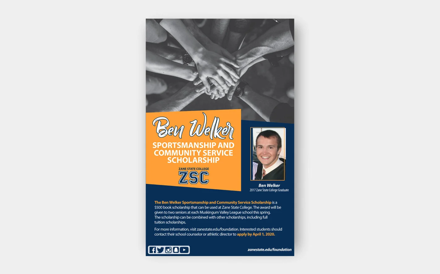 Zane State College | Ben Welker Scholarship 