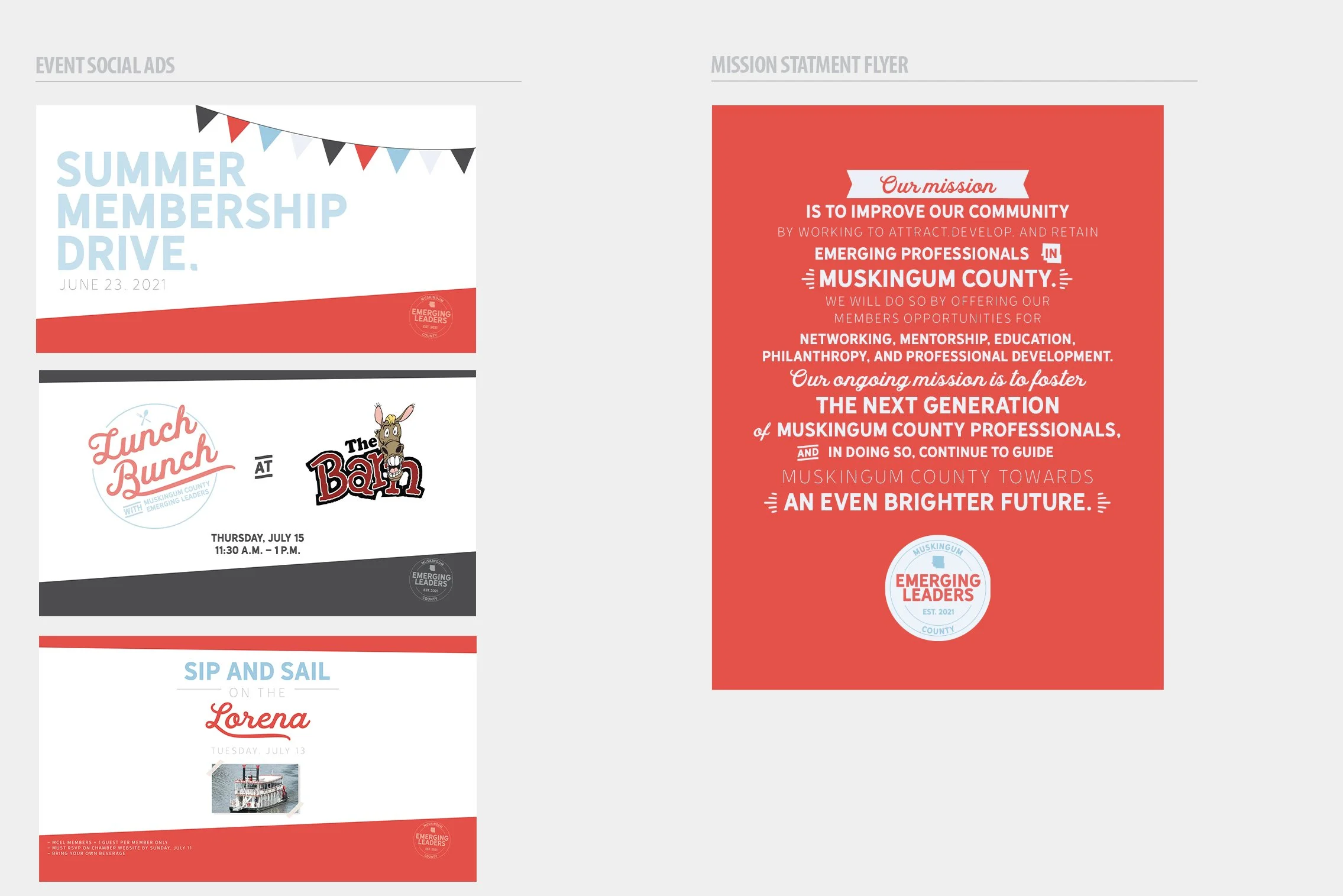 Muskingum County Emerging Leaders Summer Recruitment Campaign 2021