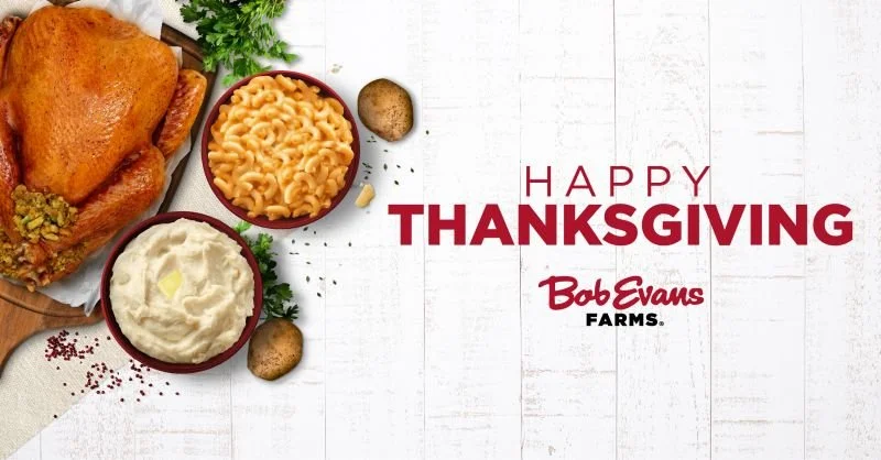 Bob Evans Farms • Thanksgiving Social Media Graphic