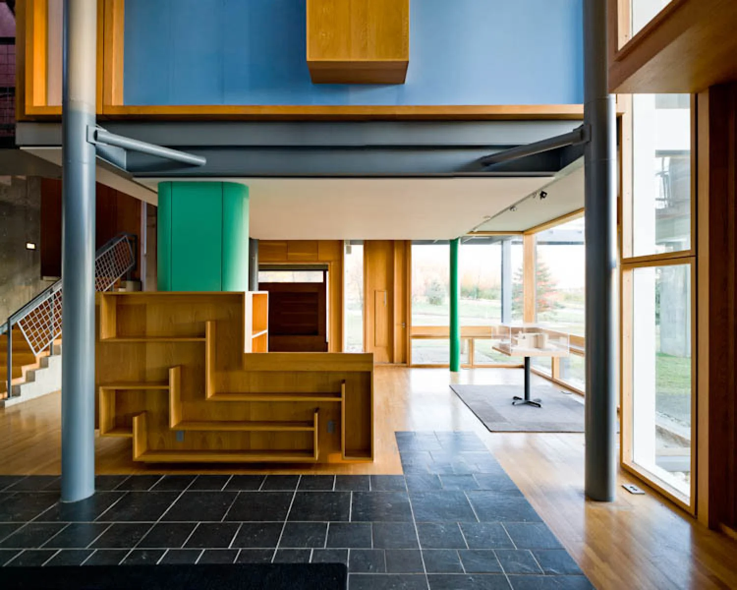 Miller House, Kentucky: Designed with Architect José Oubrerie