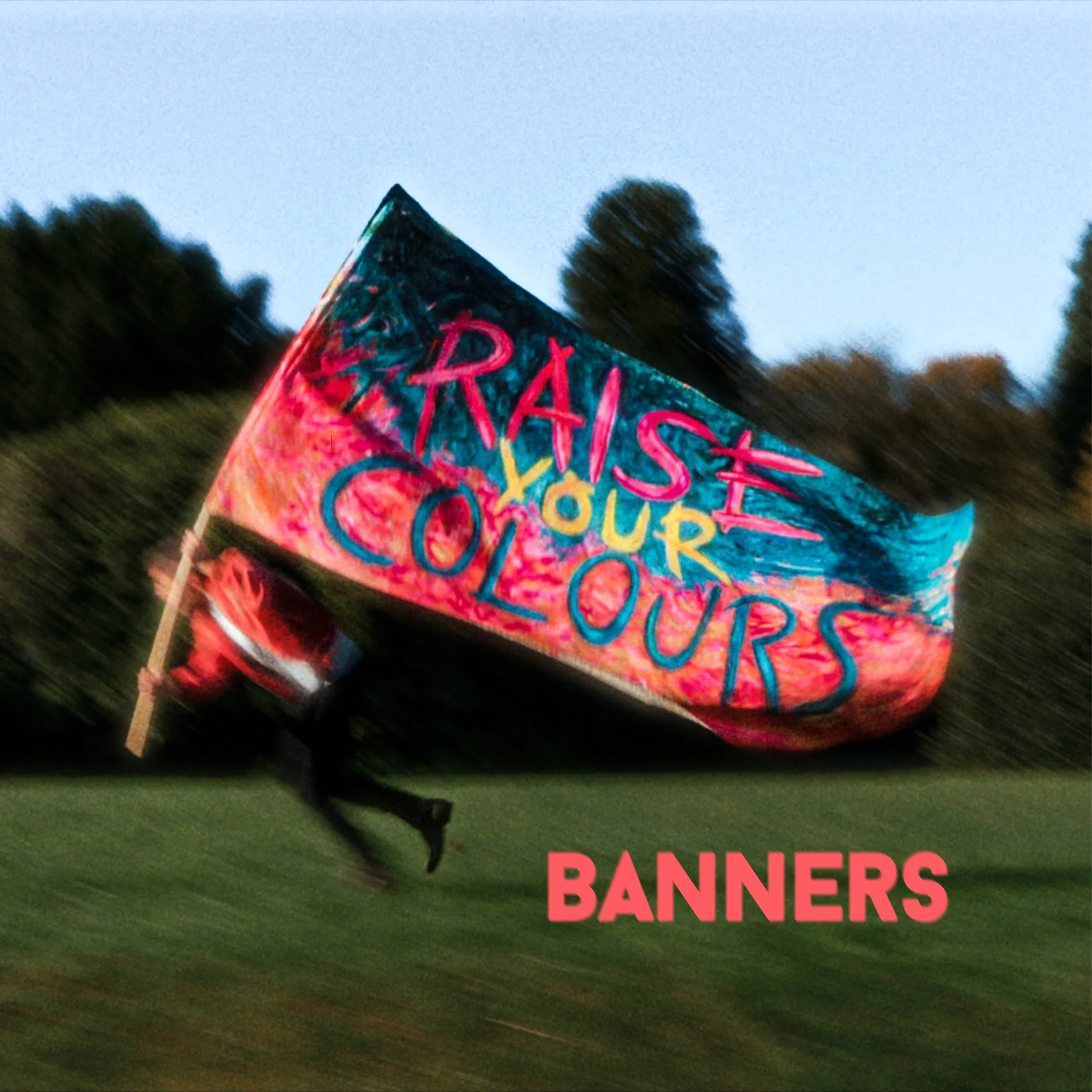 Banners — Raise Your Colours album artwork and promotional design