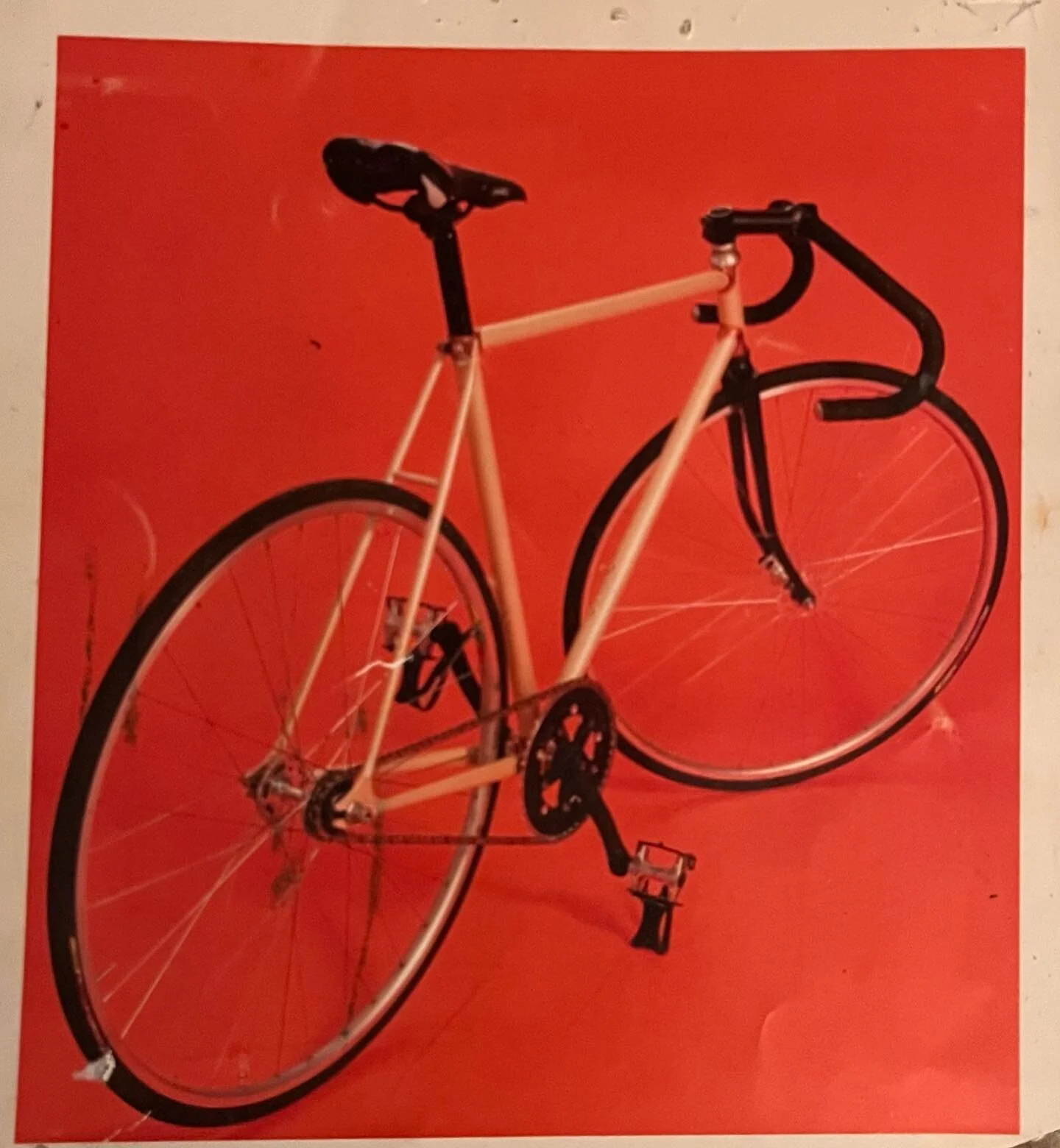 Back when I didn&rsquo;t have a store front, my buddy @phengland who went to school there, used Cooper union, Pratt, his parents place in PA, and where ever else we could to build and paint bikes. Thanks Perry for showing me the ropes. This was 1 of 