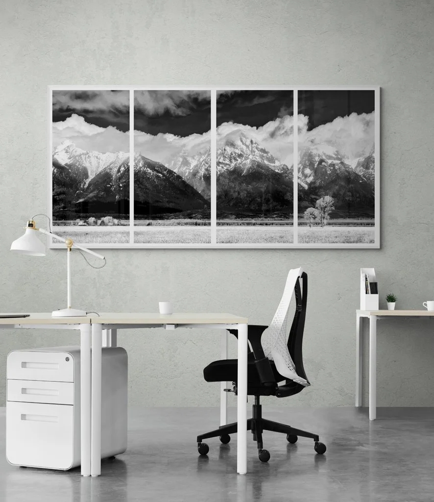 Mono Quadtych Tetons Bright_modern_office_interior.jpg
