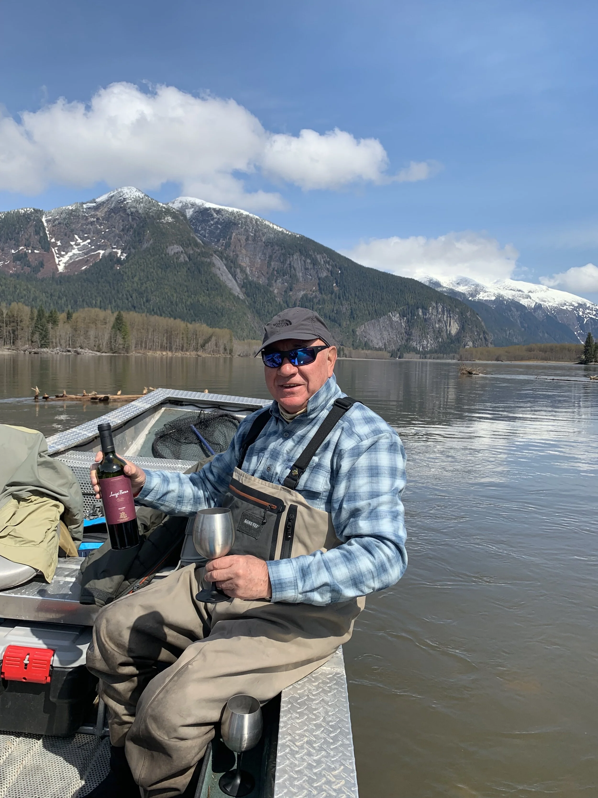 Peter in his happy place