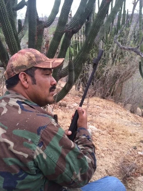 Air Rifle hunting in the Baja