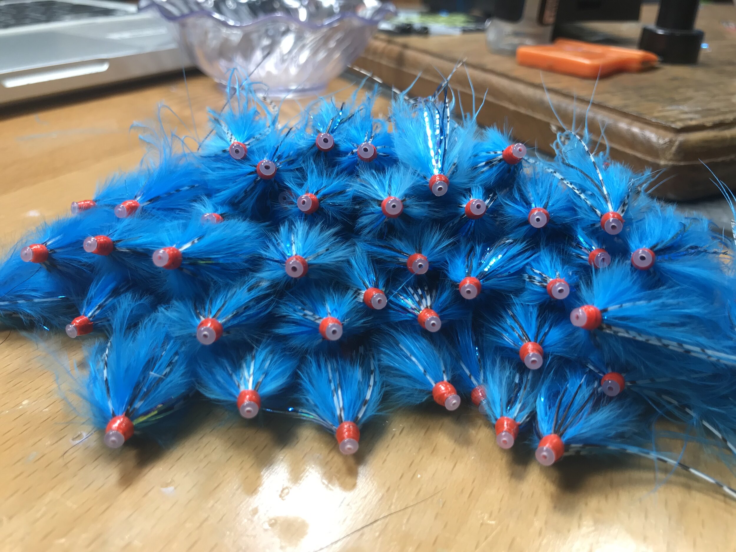 How to get motivated to tie flies in the grip of winter.