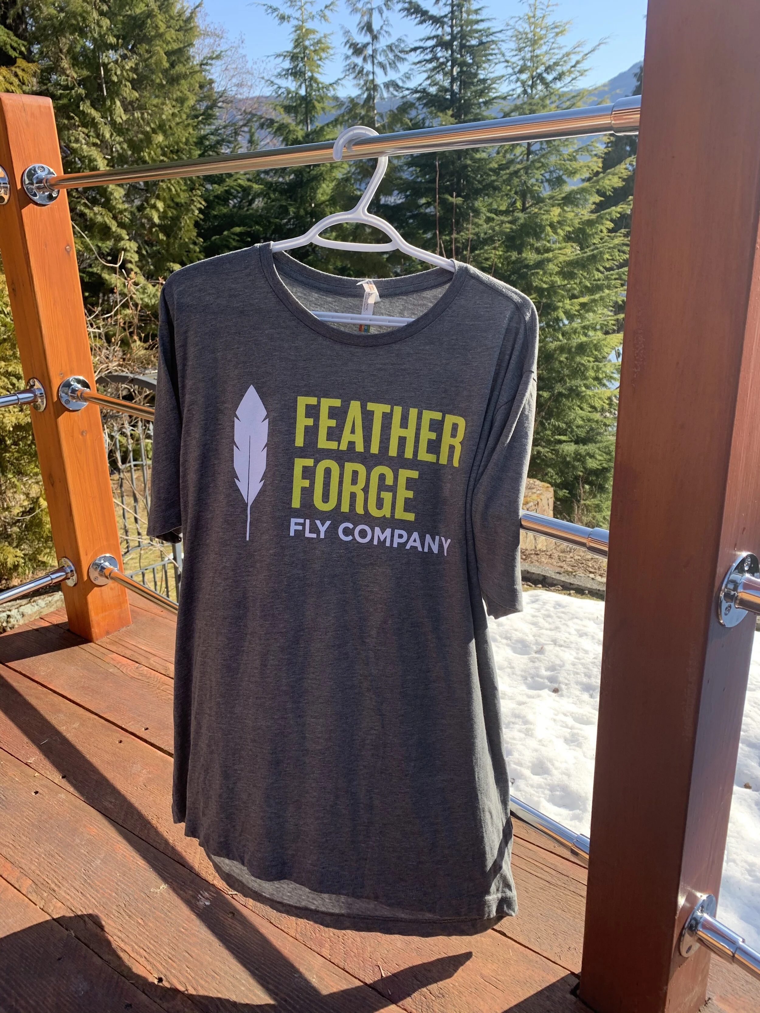 Limited sizes remain of the “Original T” $30 CAD + GST and shipping