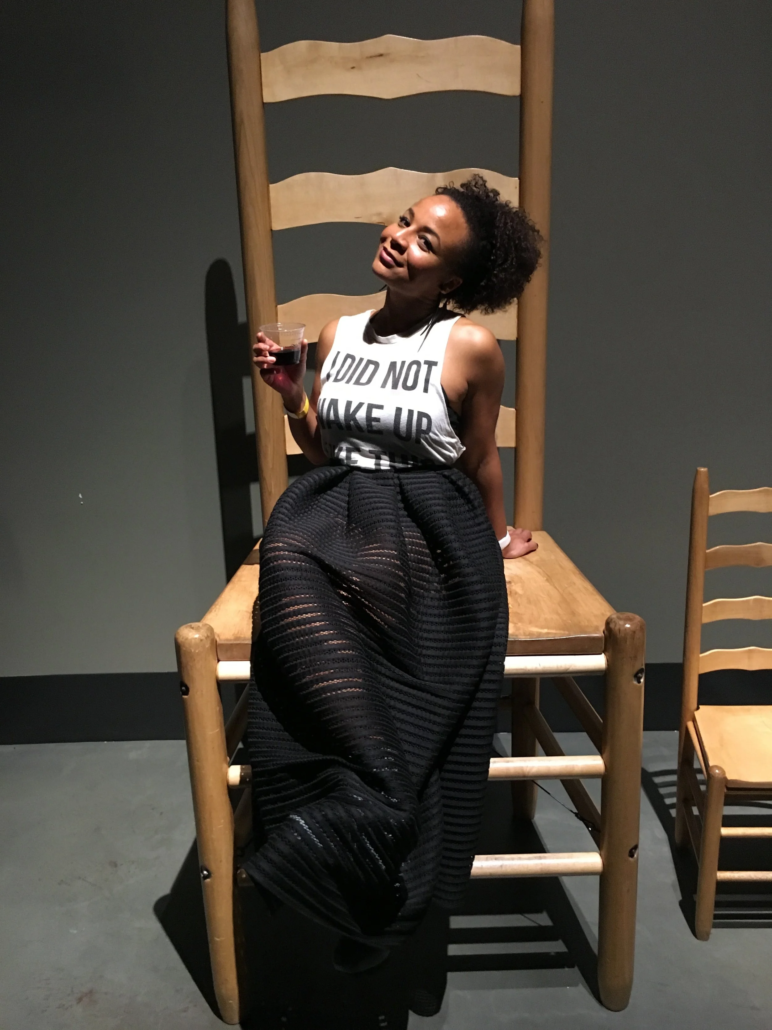 Big chair, don't care.