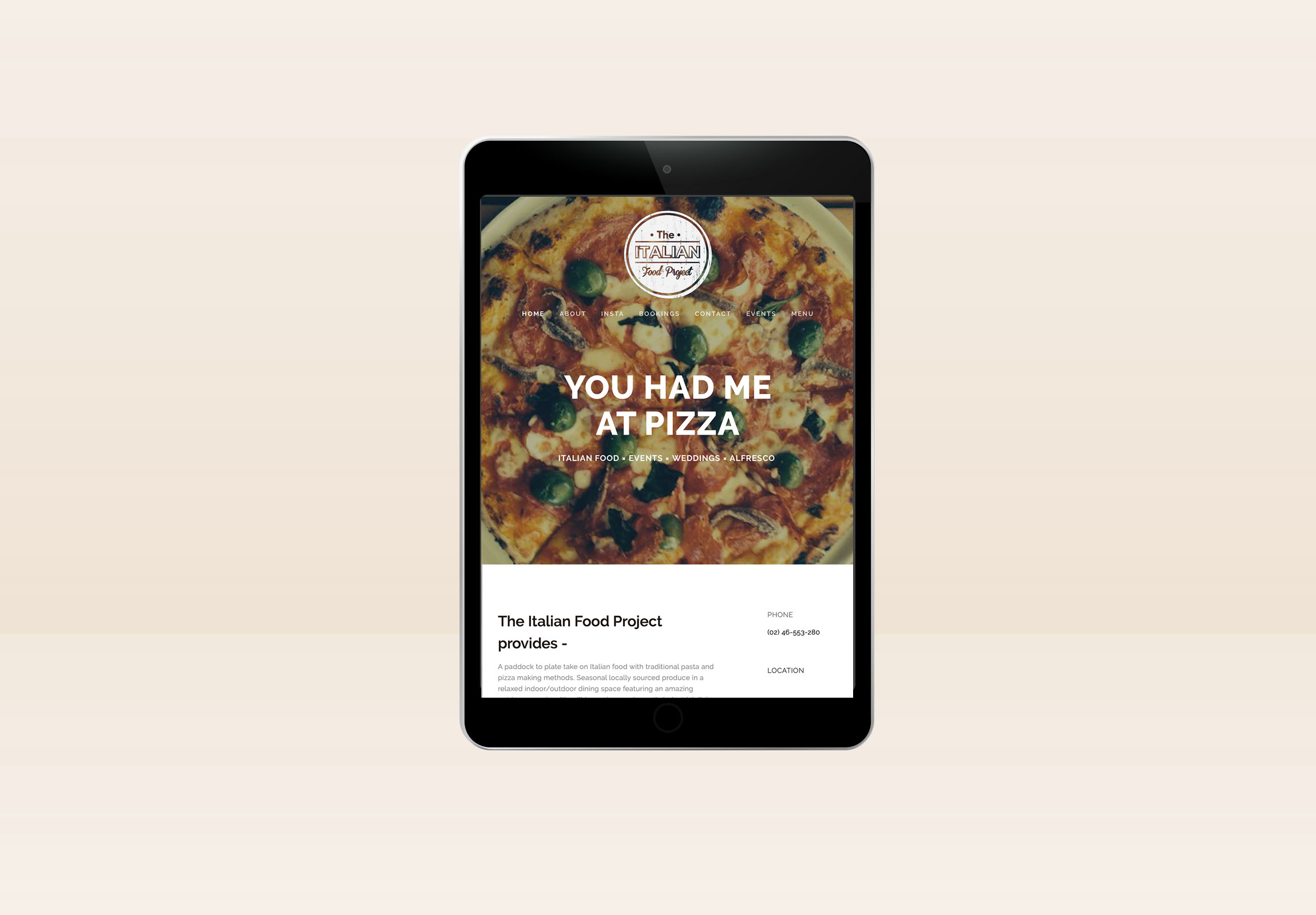 THE ITALIAN FOOD PROJECT