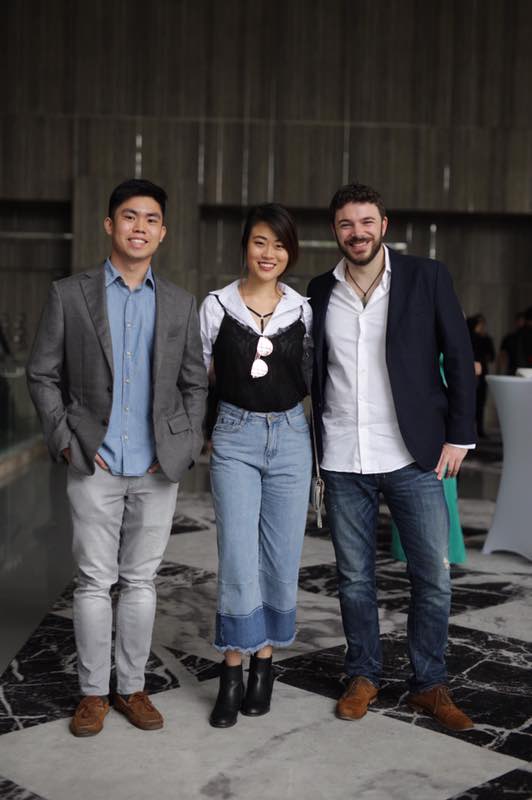 Kendrick Wong, Rebecca Yap, Giulio Xiloyannis