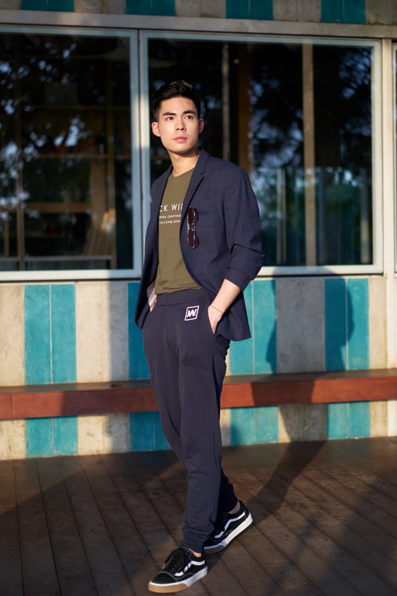  Fashion influencer and photographer Christoffer from Hong Kong.