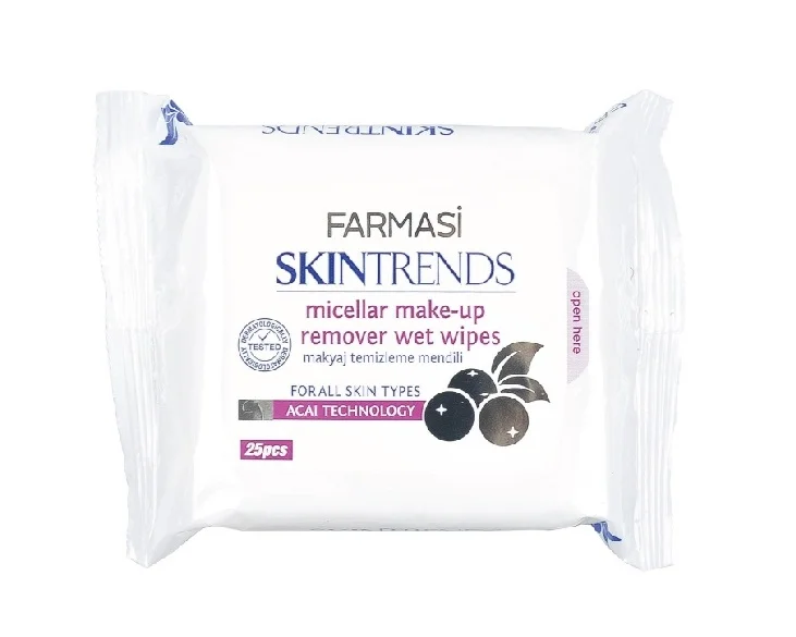  FARMASI COLOUR COSMETICS Micellar Makeup Remover Wet Wipes