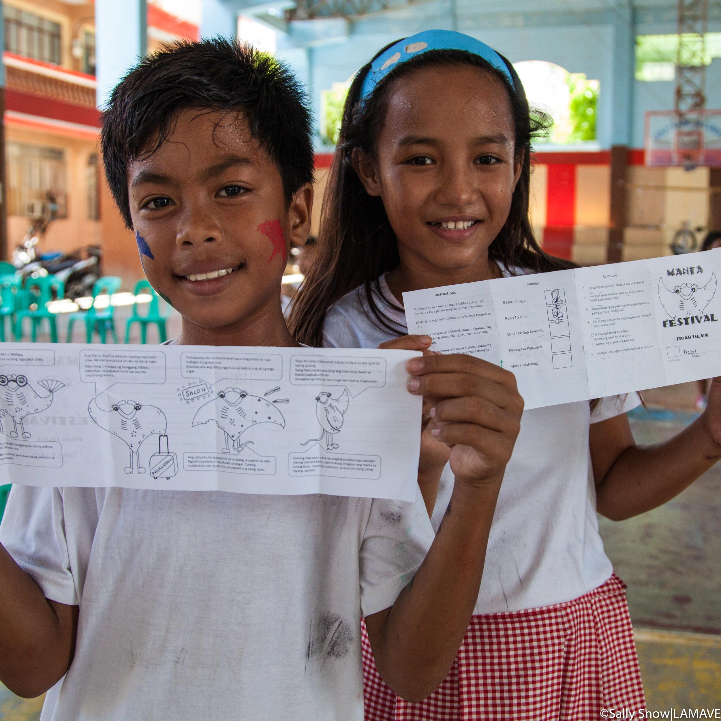 manta awareness day ticao masbate lamave education comic 