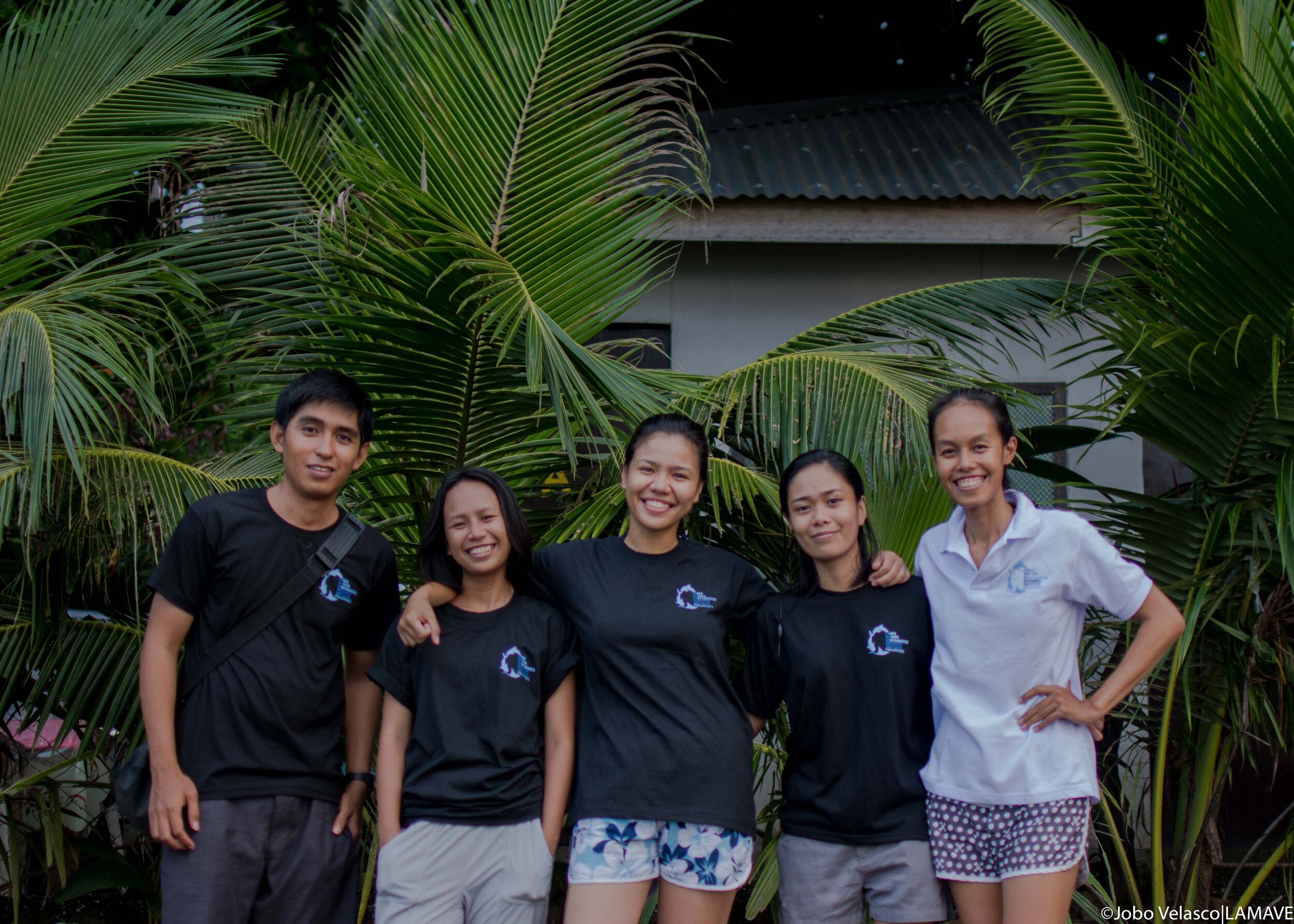 lamave scholars studying whale sharks in the philippines