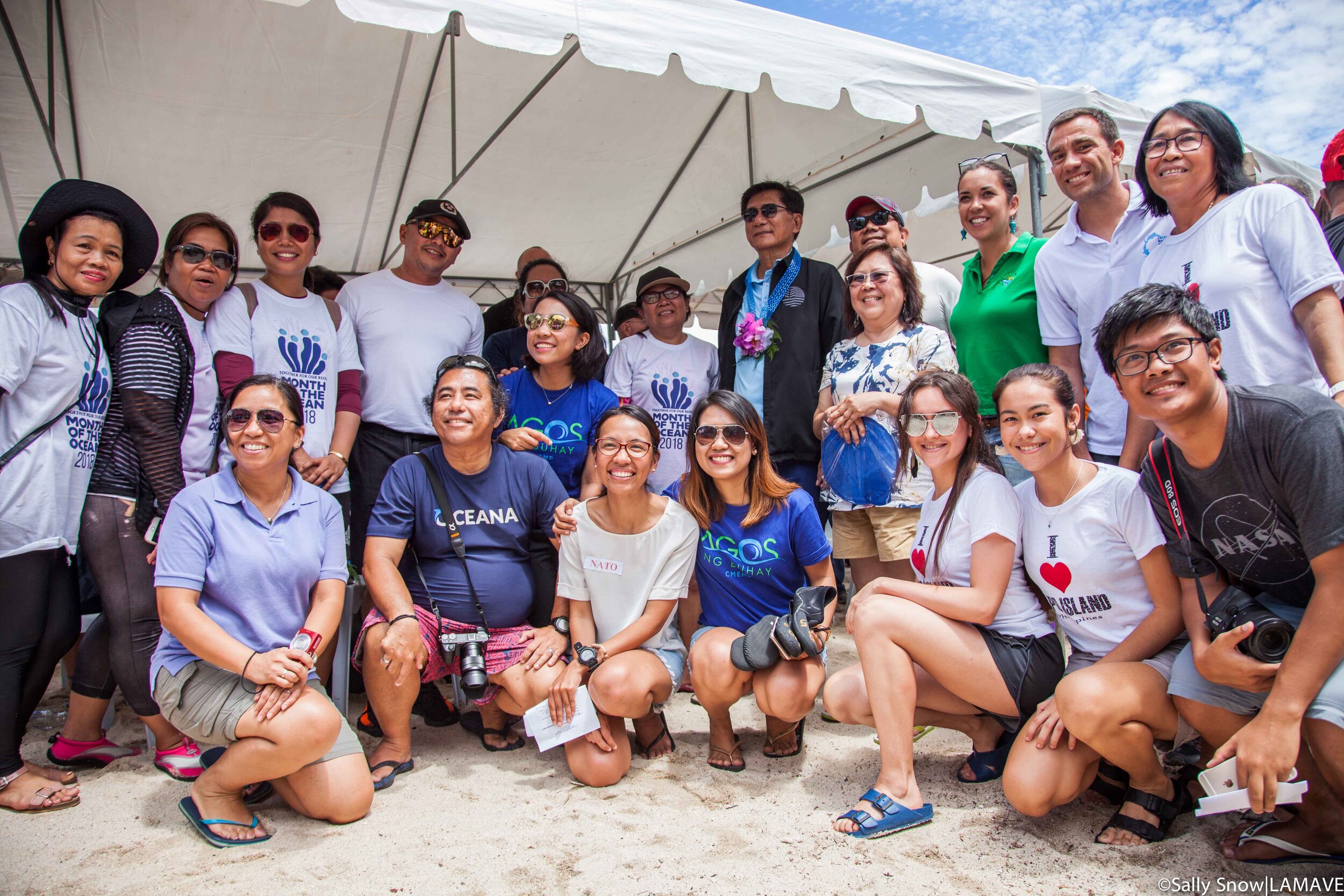 month of the ocean philippines, lamave denr and partners