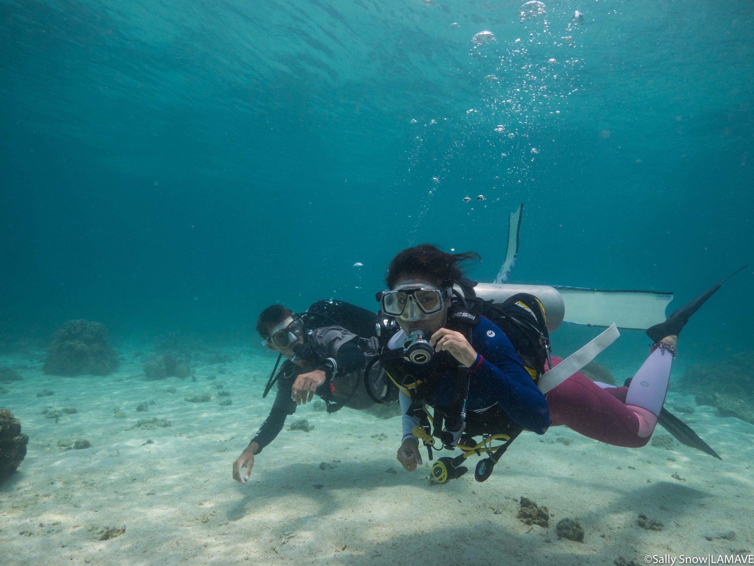  First taste of scuba diving in Ticao, Masbate.  