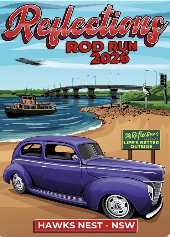 Reflections Rod Run Tea Gardens