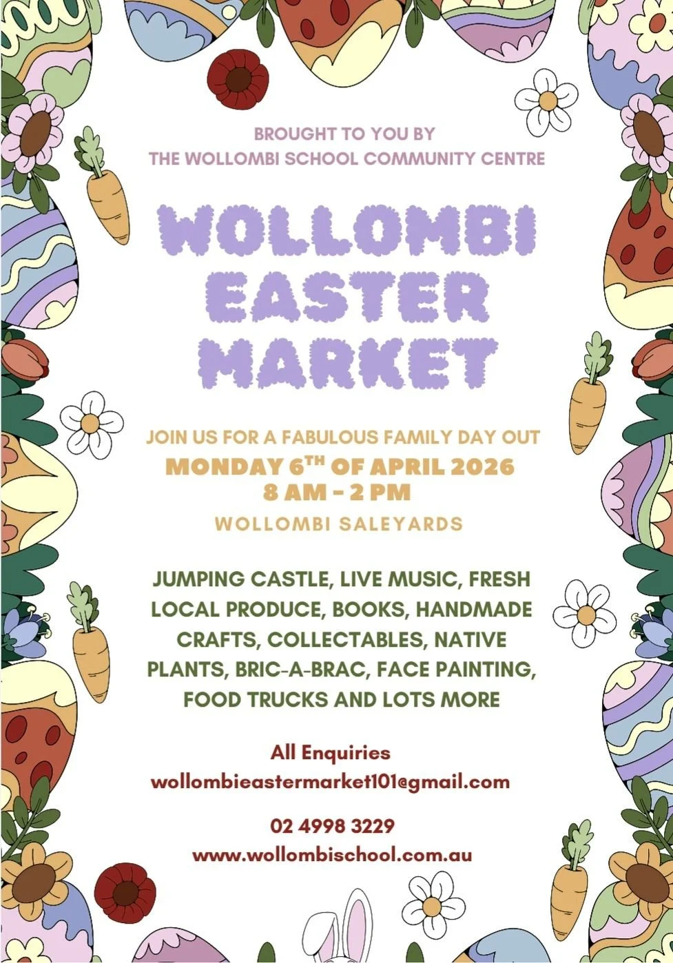 Wollombi Easter Market