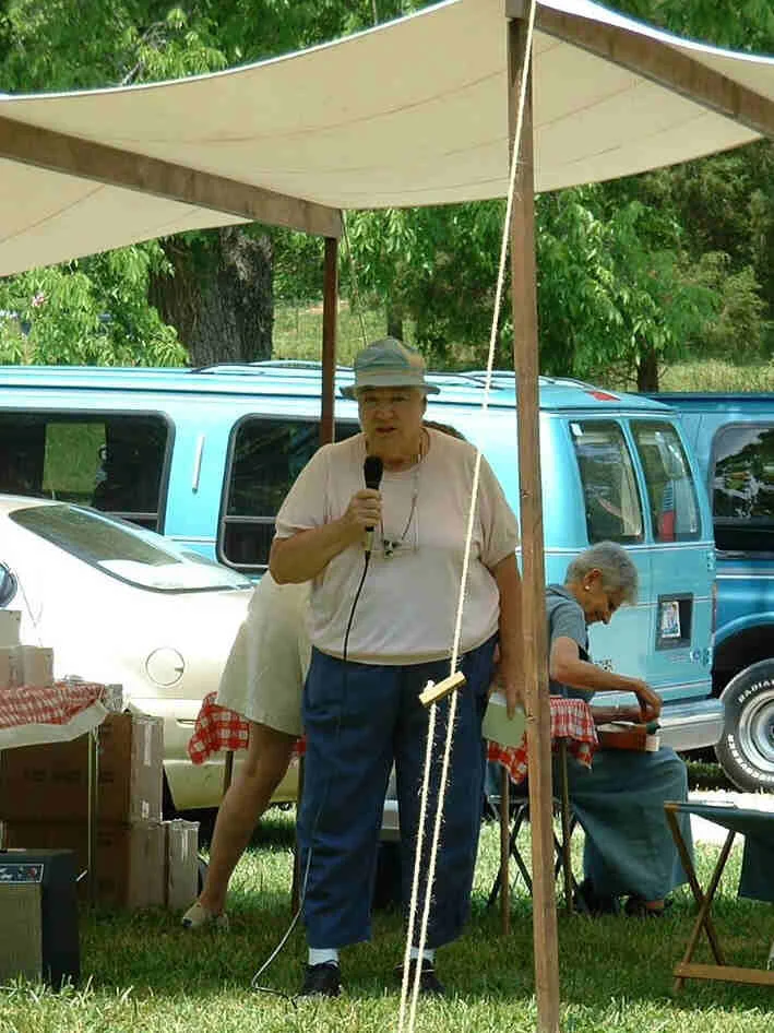 10th Anniversary - Pat Scott addresses group