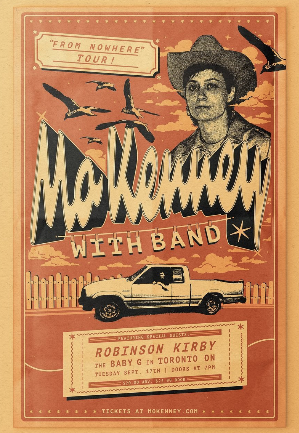 Robinson Kirby supporting Mo Kenney 