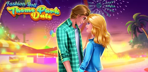 Fashion Doll - Theme Park Date It’s date night! Where else is there to go to but a theme park? A place full of joy and laughter is the perfect place for Fashion Doll to go on her date with her boyfriend.