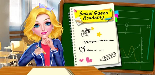 School Girl - Social Queen 1 The path to being the most popular teen in school starts with a fashion statement your friends won’t forget! This fun high school game is the first in a series that will take you to the top of the social ladder at your academy.