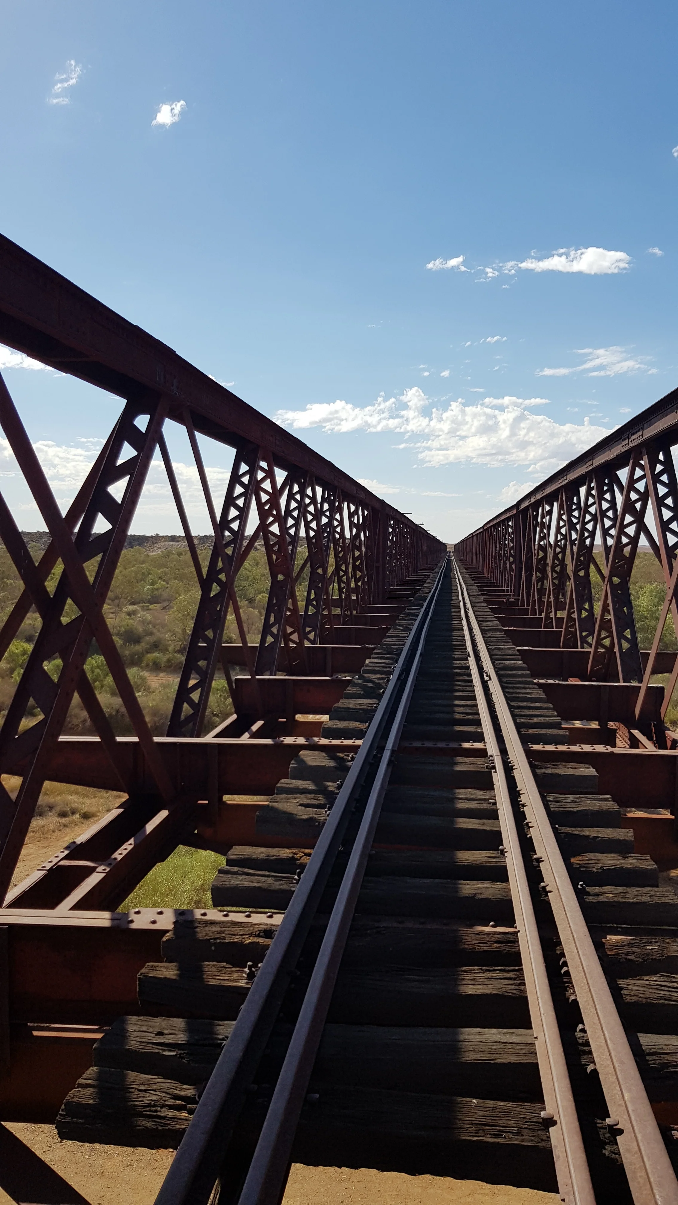 Algebuckina Old Ghan Railway Bridge