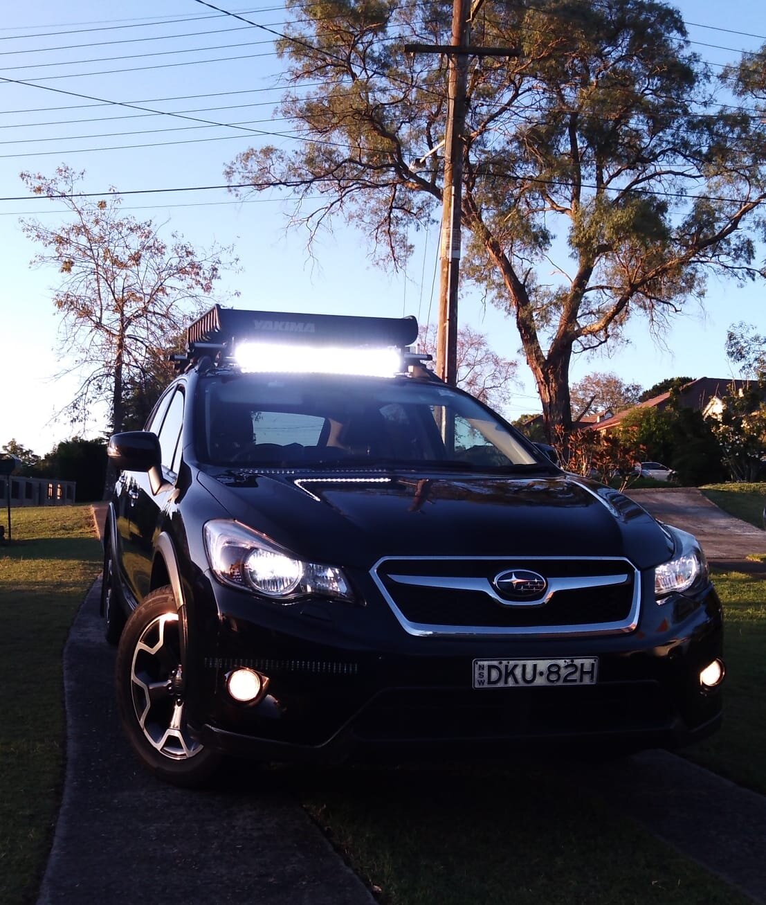 RavenX810 on a Subaru!