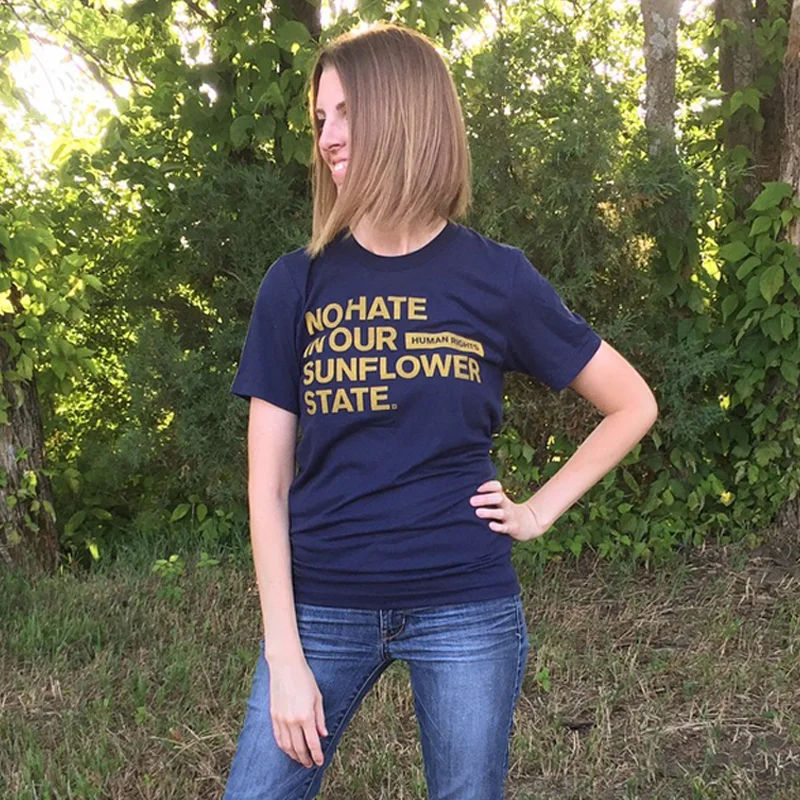 No Hate in our Sunflower State T-Shirt