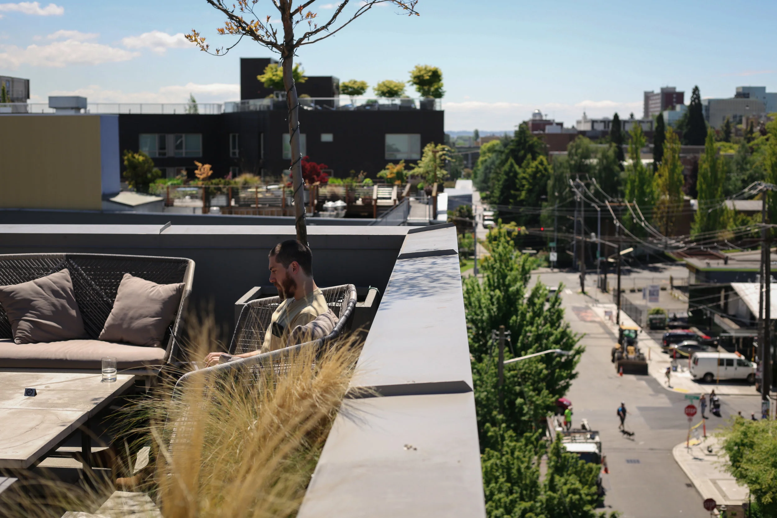 The Cloud Room balcony view on 11th and Union.
