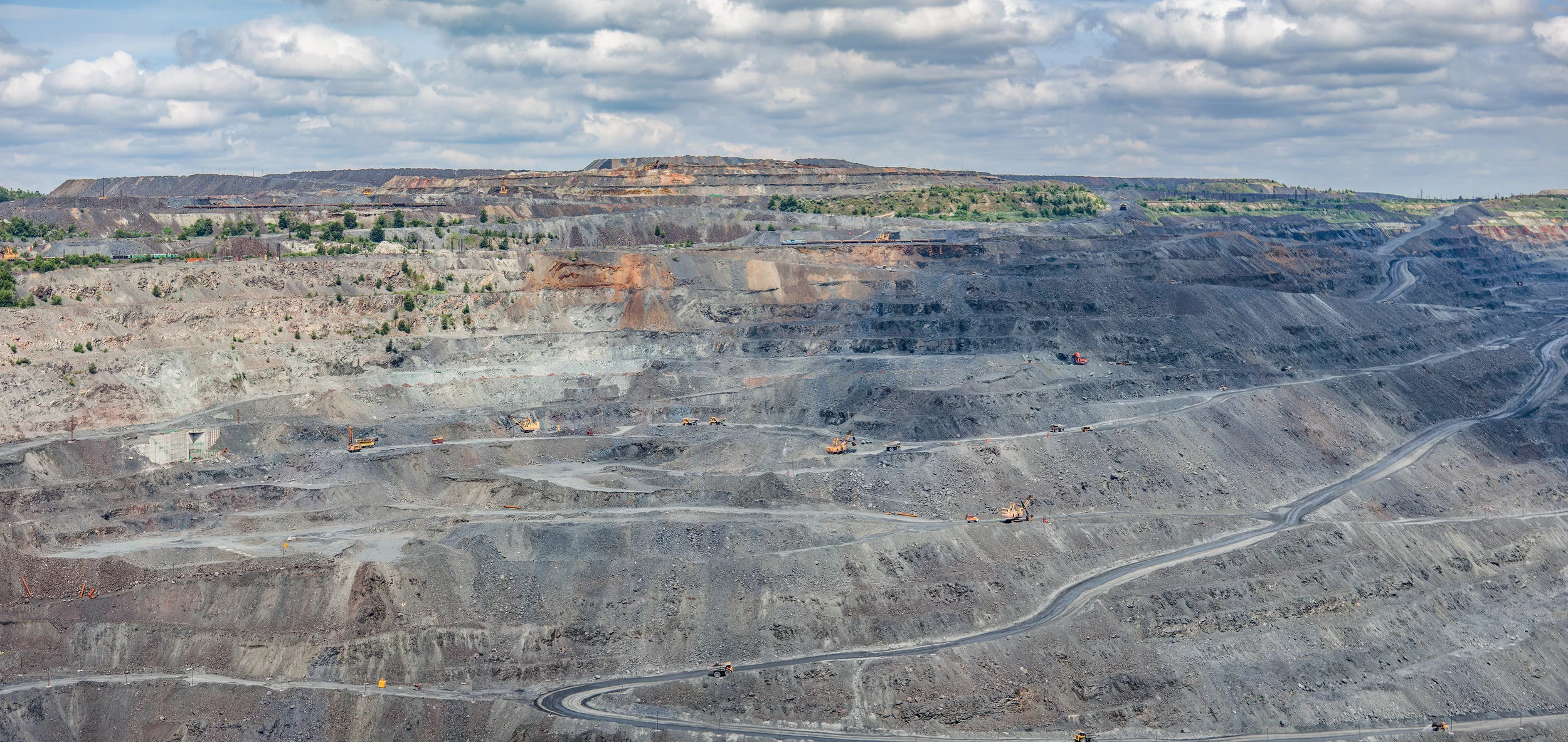 Gettty Image of an open-pit mine.
