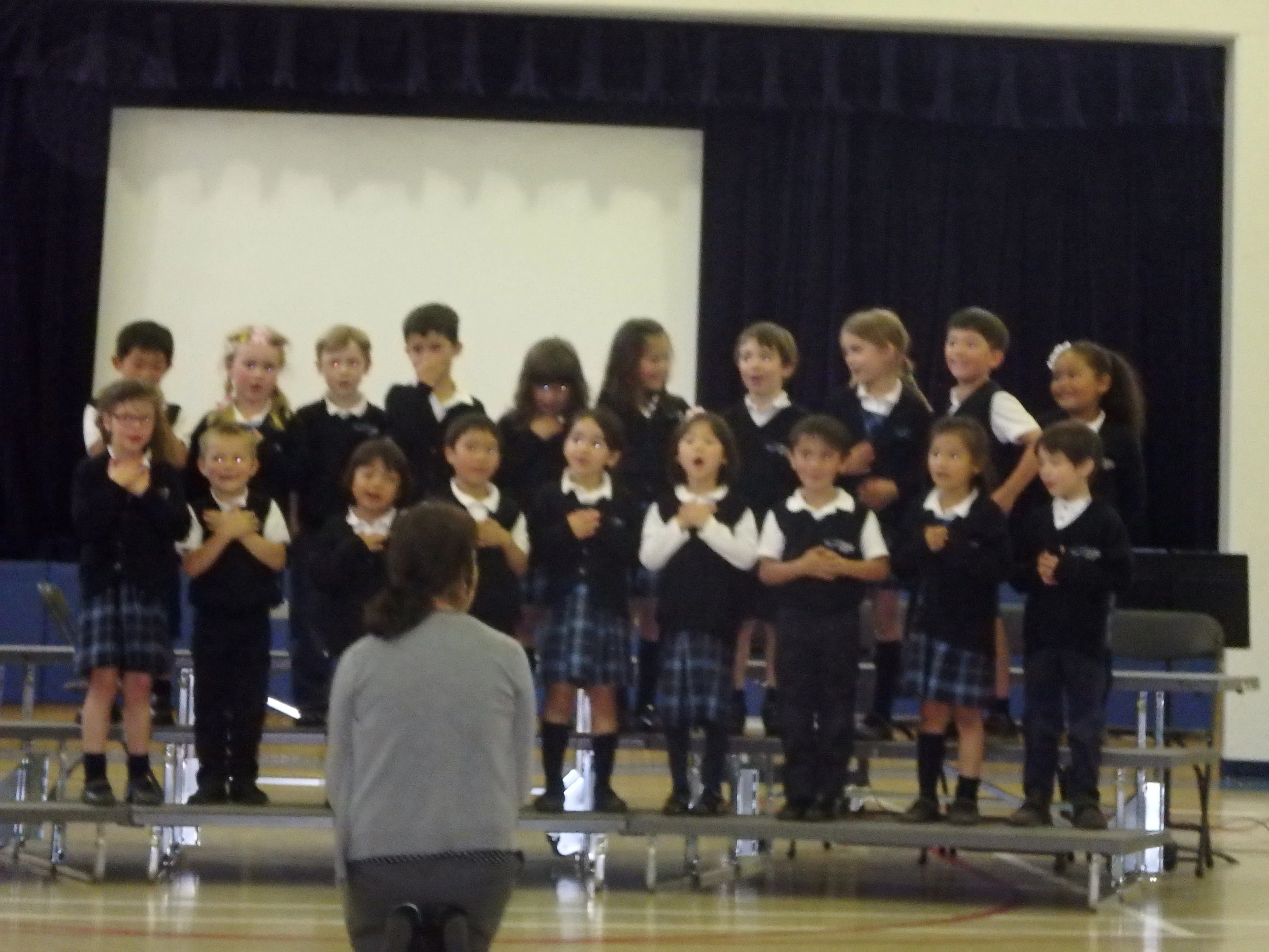 “Thank You Thank You” Performed by Kindergarten