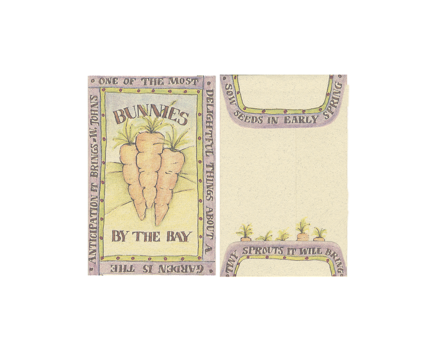 Bunnies By The Bay | Seed Packets