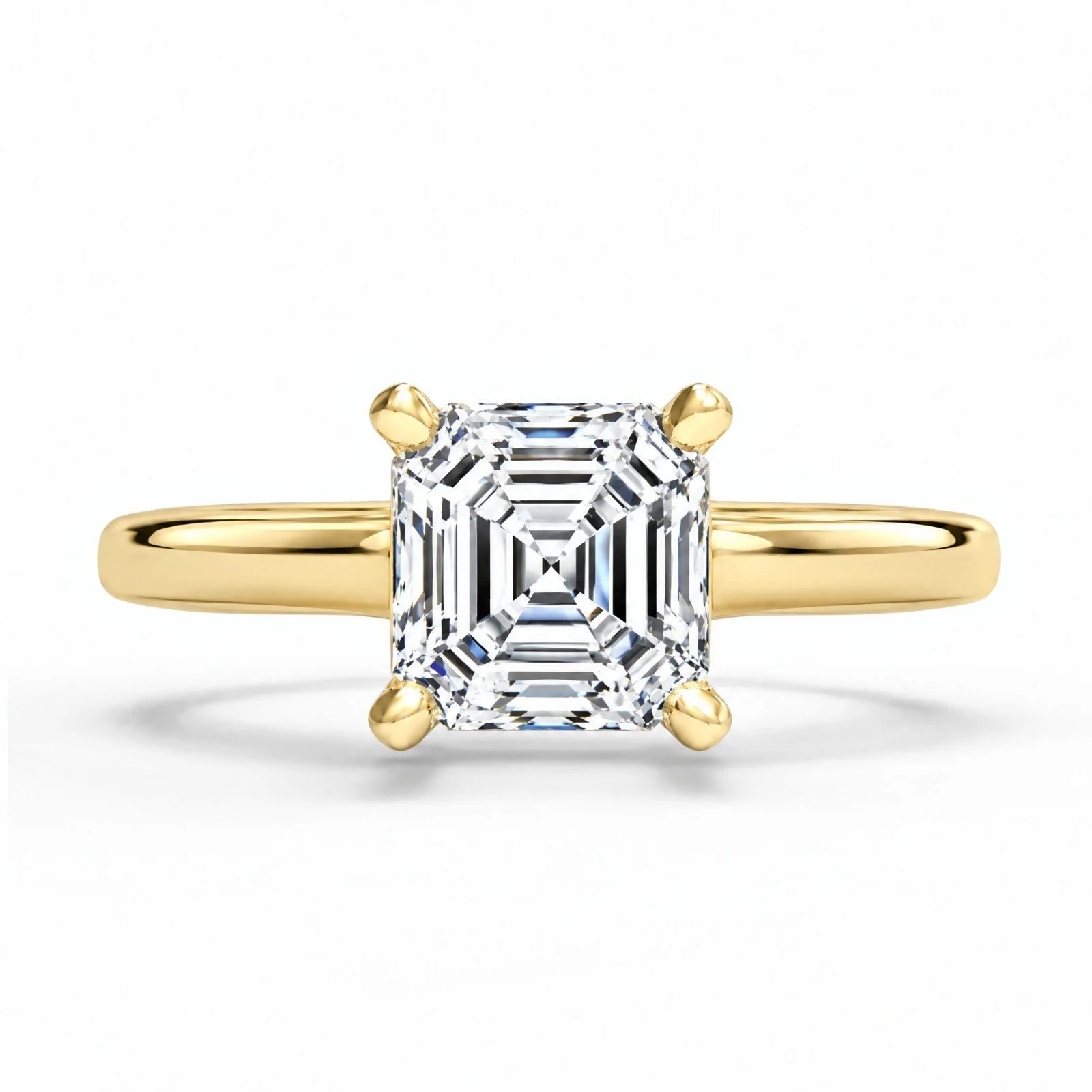 Asscher Solitaire