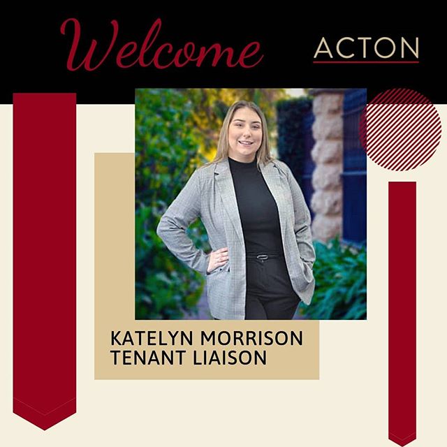 Welcome aboard Katelyn!