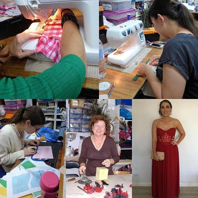 Hi everyone xmas break is over and the kids are back at school, we are all getting over the floods so now it is time to do something for you. You to can learn to make stunning gowns like Multi Supreme Award winning designer, Hester Jarvis of Ja Delle Designs I am putting together some new classes, in sewing, pattern making and millinery, my new work room is at Kmart plaza Aitkenvale Townsville or give me a ring on 0403115584 so we can have a chat about the courses. Don't delay start now and you can enjoy creating amazing gowns yourself and family and friends.