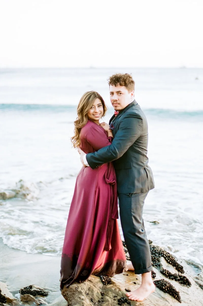 malibu engagement session