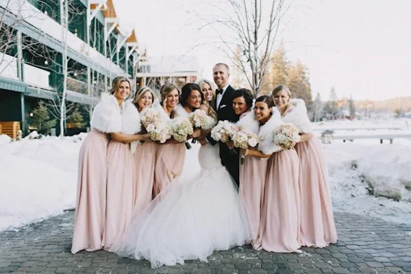 blush jackets for weddings