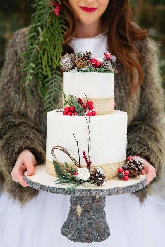 Pine Cone Wedding Cake Ideas Destination Wedding Blog Honeymoon