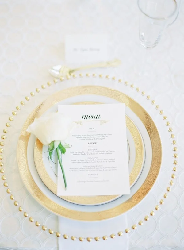 Beautiful Wedding Plate Ideas — Destination Wedding Blog, Honeymoon