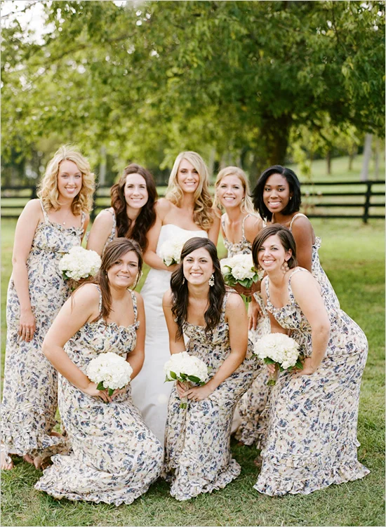 Floral Wedding Dress Wedding Blog Fine Art Weddings Travel Styled Shoots