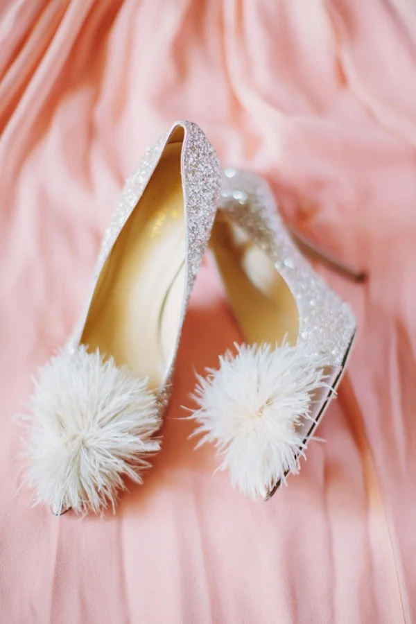 fuzzy slippers with back