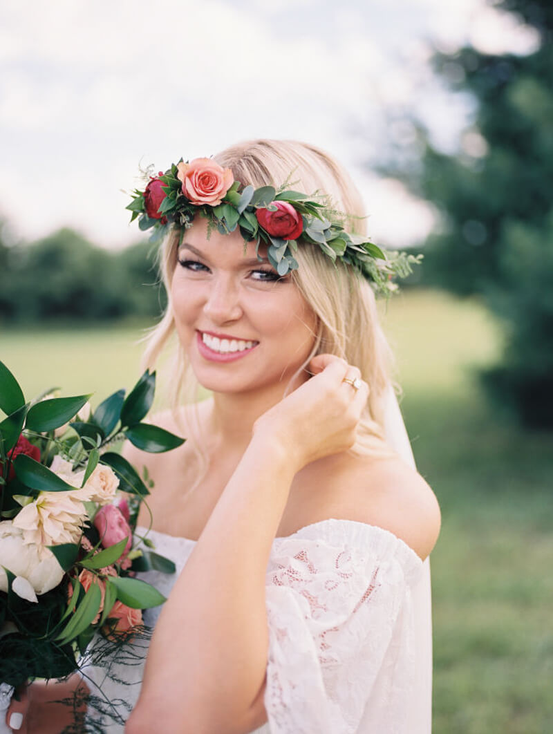 Flower Crowns — Destination Wedding Blog, Honeymoon, Travel - Trendy Bride