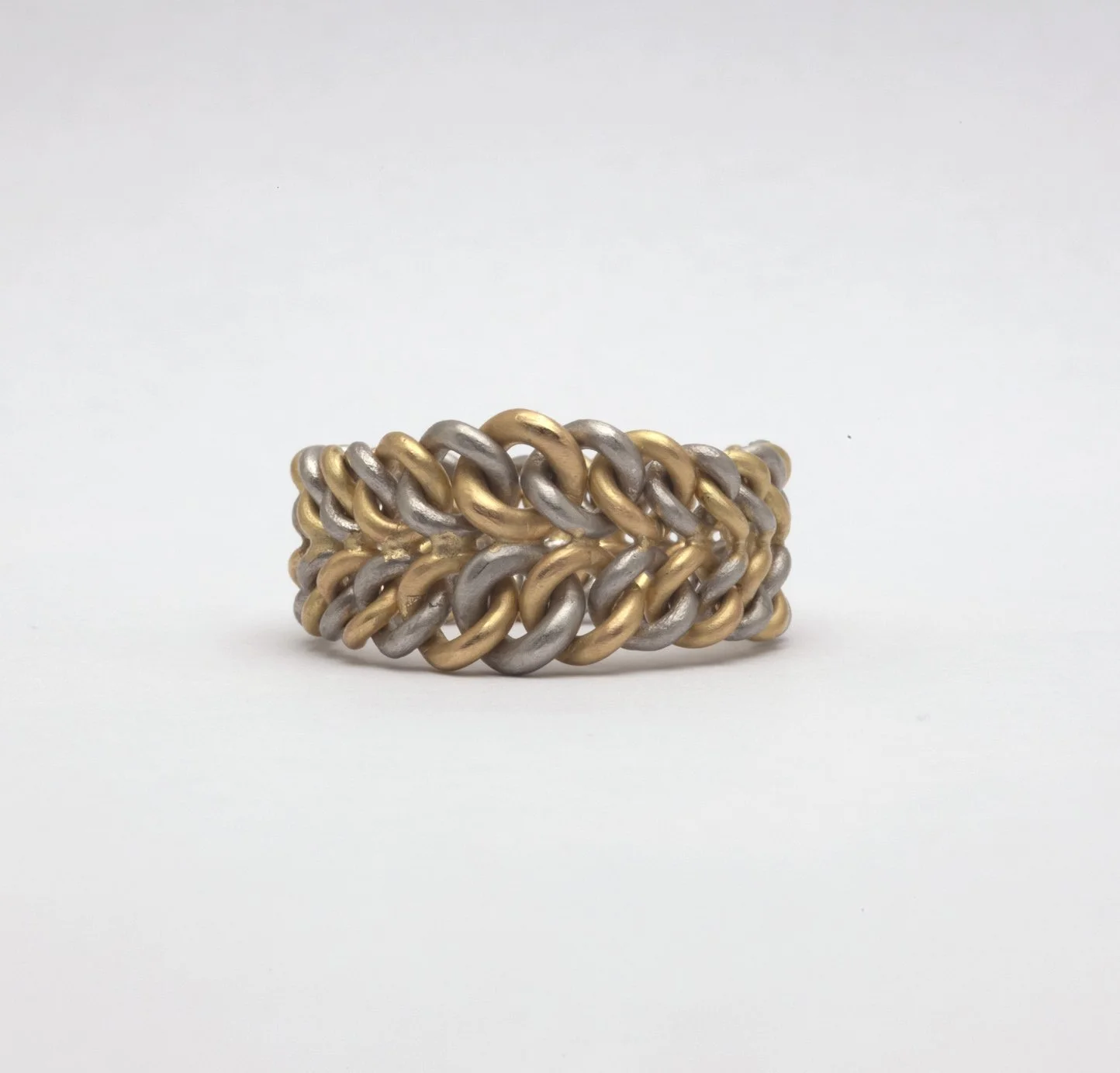 L.Gledhill GF2023 gold and plat double chain ring.jpg