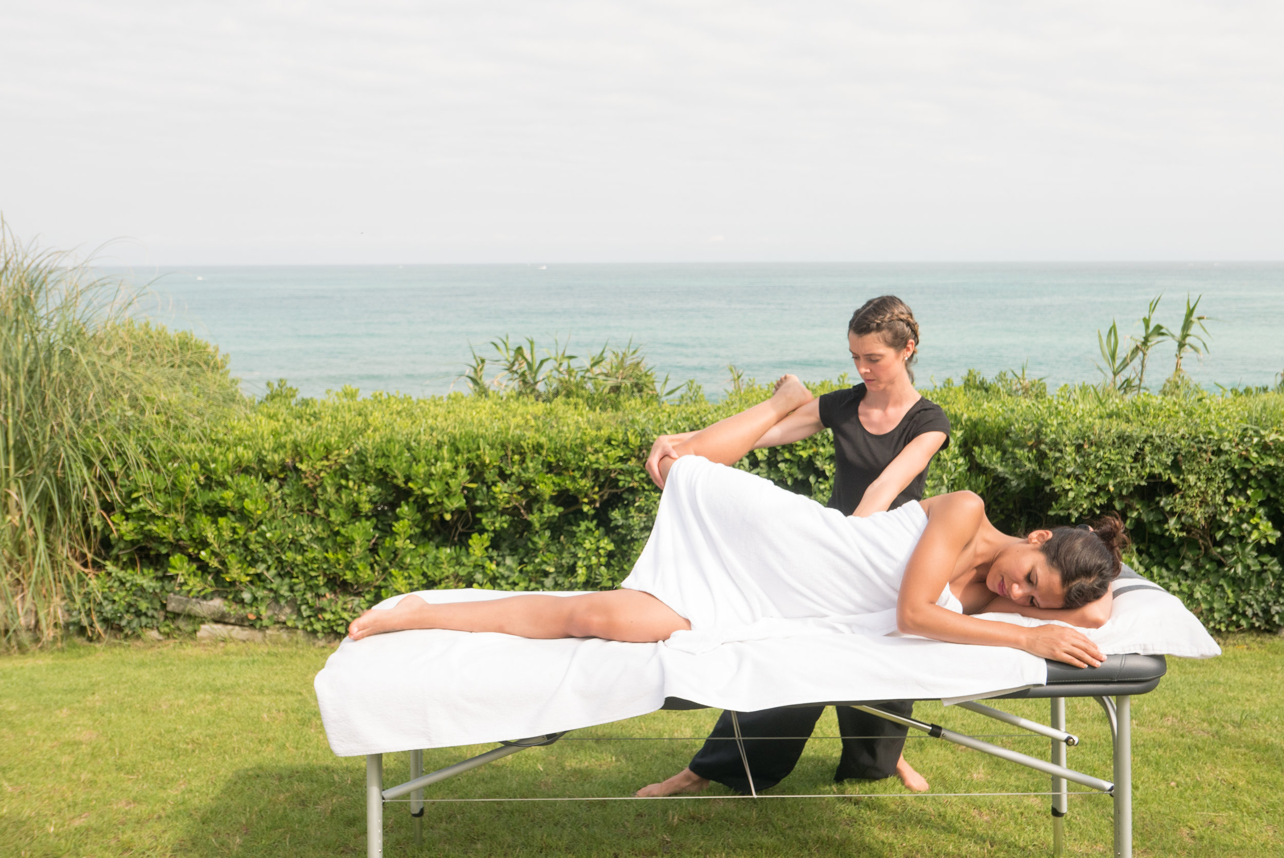 Massages luxe à Biarritz, sur la côte basque par Elodie LE SAUX de Bihaimassages 