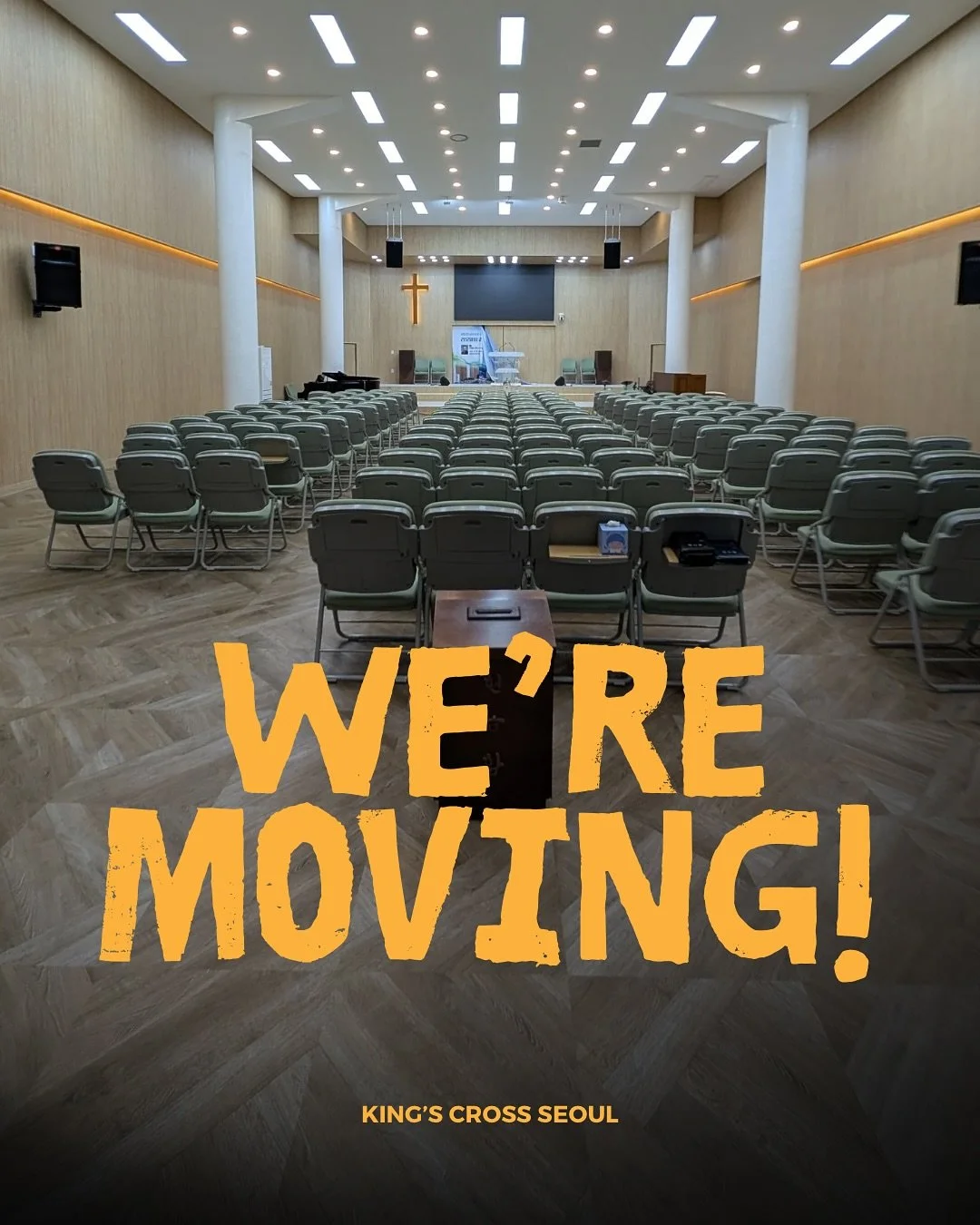 King&rsquo;s Cross Seoul is moving!
Our new home will be inside Youngdong Church in Gaepo-dong, about a 10-minute walk from Yangjae Station. It will be happening at the end of November.

We&rsquo;re stepping out in faith, trusting the vision God has 