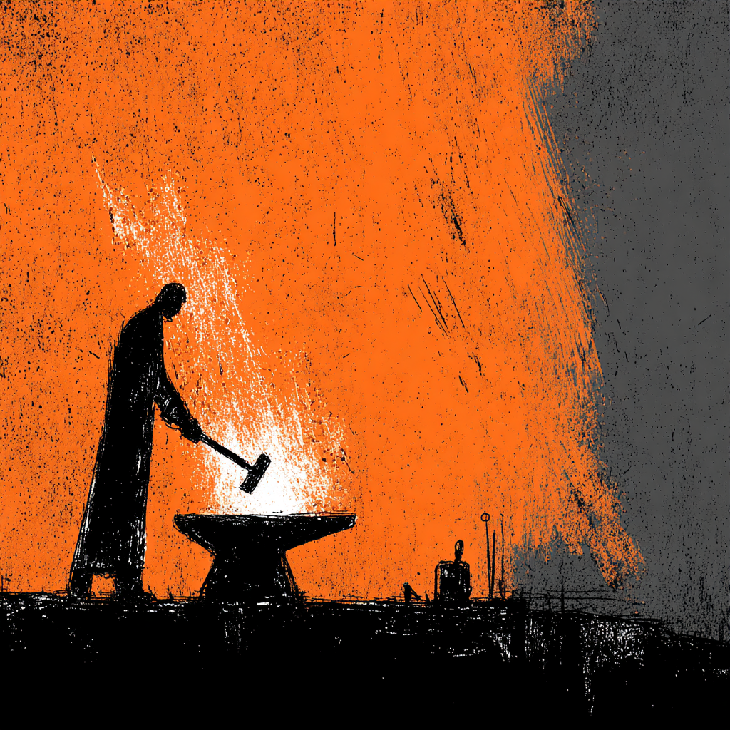Sangmin_blacksmith_holding_piece_of_metal_over_a_big_fire_--p_76b3ec27-53ce-4f05-a7ad-0f3a635643fd_2.png