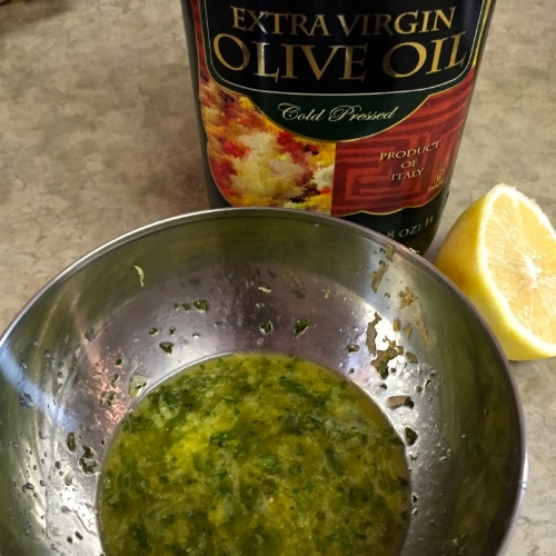 olive oil lemon and marinade