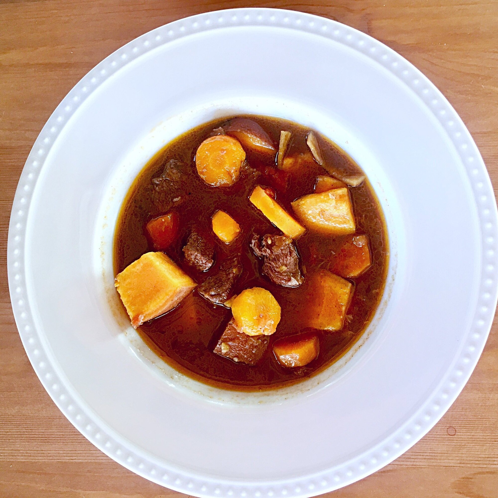 Beef &amp; Sweet Potato Stew