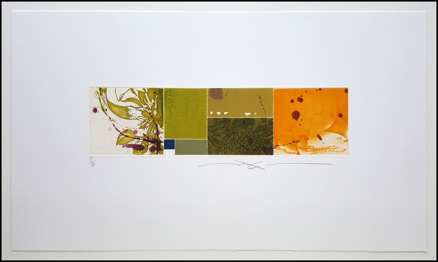 Araki Shinko Flower Pieces XVI, 2015 Color Aquatint